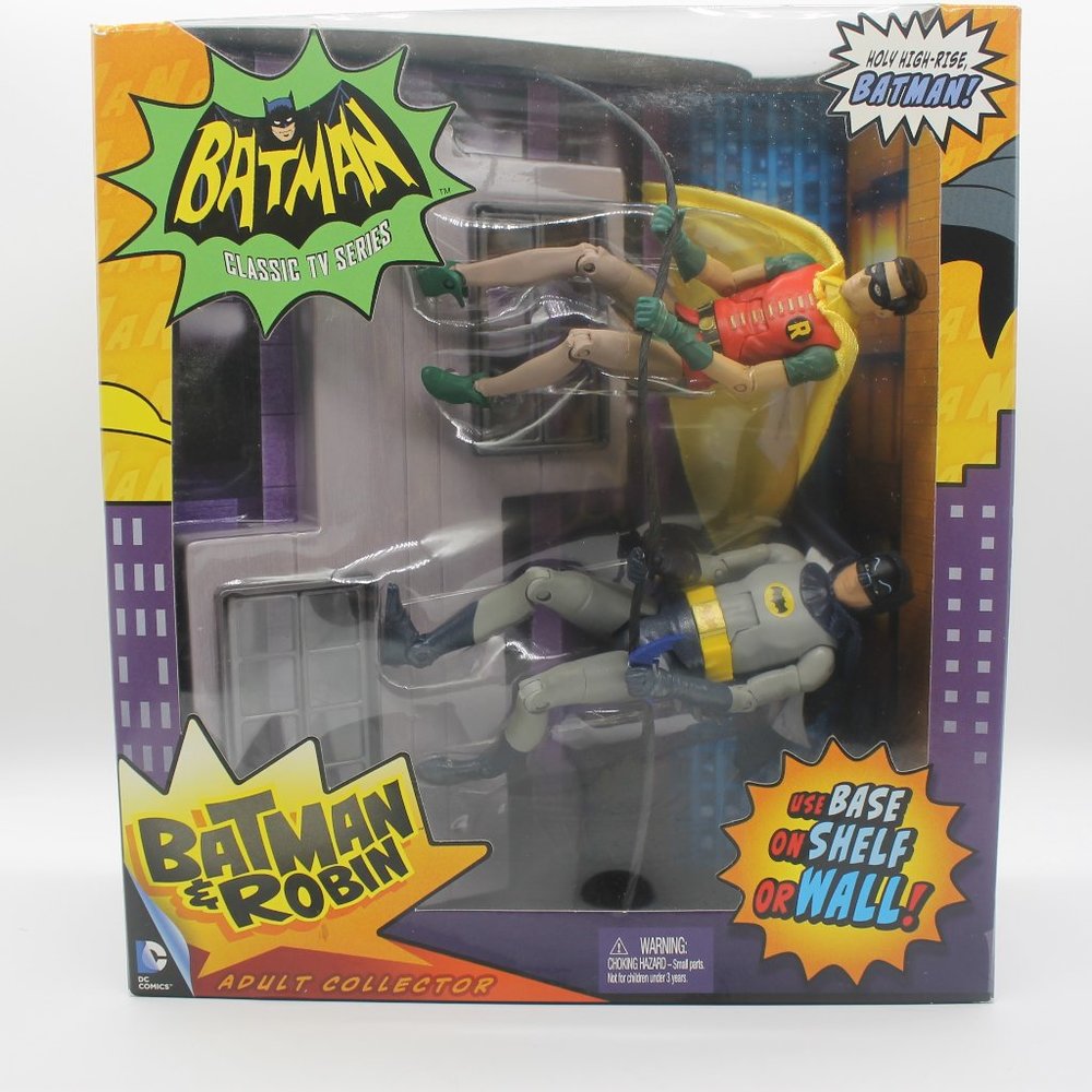 DC Comics Classic TV Series Batman & Robin, Action Figure, 2013 Adult Collector